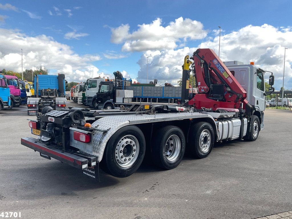 Abrollcontainer of the type DAF FAQ CF 400 8x2 Euro 6 HMF 21 Tonmeter laadkraan, Gebrauchtmaschine in ANDELST (Picture 4)