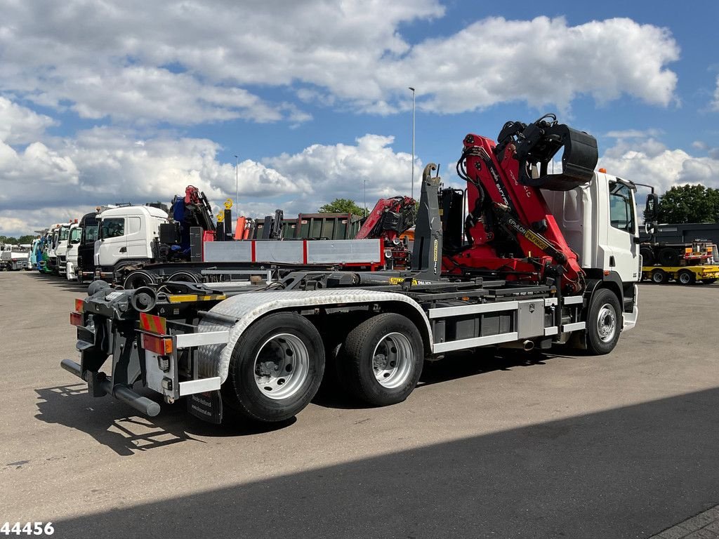 Abrollcontainer van het type DAF FAS 85 CF 360 Euro 5 Palfinger 17 Tonmeter Z-kraan, Gebrauchtmaschine in ANDELST (Foto 7)