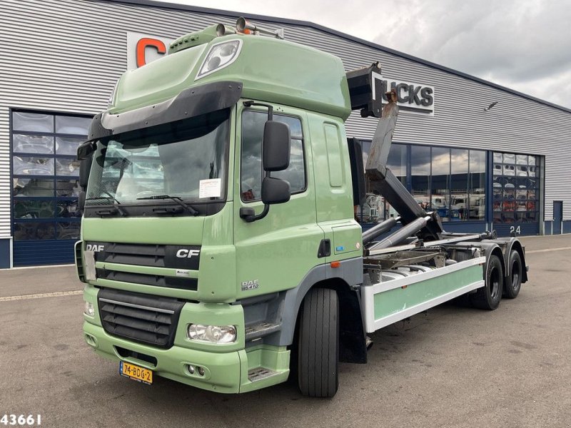 Abrollcontainer du type DAF FAS 85 CF 410 VDL 21 Ton haakarmsysteem, Gebrauchtmaschine en ANDELST (Photo 1)