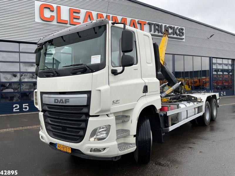 Abrollcontainer du type DAF FAS CF 460 Euro 6 Palfinger haakarmsysteem, Gebrauchtmaschine en ANDELST (Photo 1)