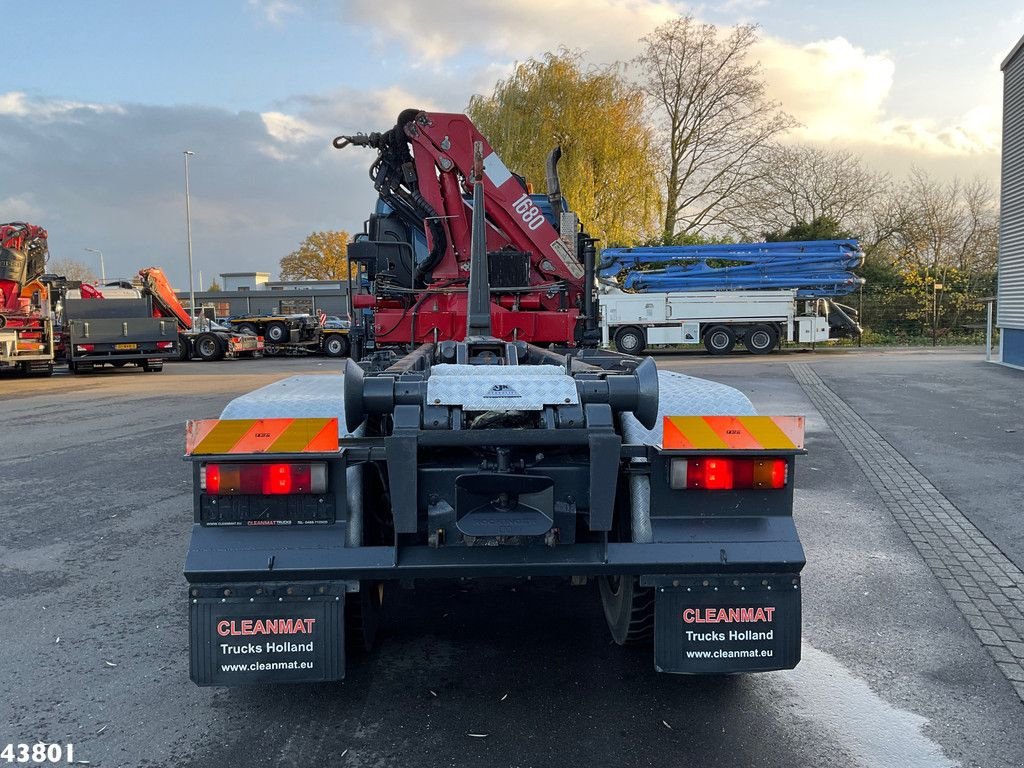 Abrollcontainer of the type DAF FAT 85 CF 410 6x4 Full Steel Manual HMF 16 Tonmeter laadkraan, Gebrauchtmaschine in ANDELST (Picture 3)