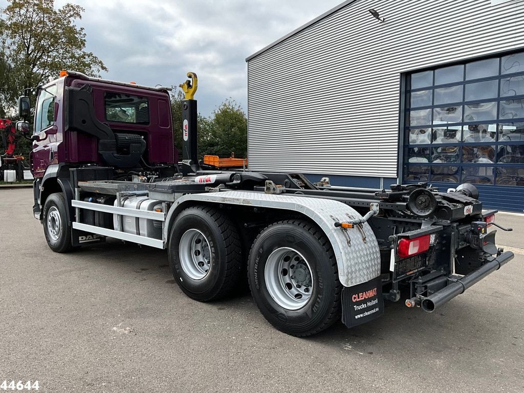 Abrollcontainer tip DAF FAT CF 480 6x4 Euro 6 Hyvalift 20 Ton haakarmsysteem Just 88.552, Gebrauchtmaschine in ANDELST (Poză 4)