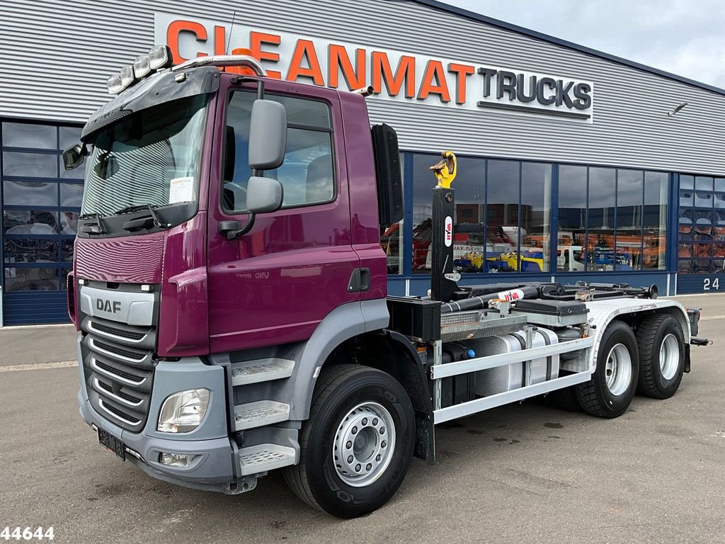 Abrollcontainer of the type DAF FAT CF 480 6x4 Euro 6 Hyvalift 20 Ton haakarmsysteem Just 88.552, Gebrauchtmaschine in ANDELST (Picture 2)