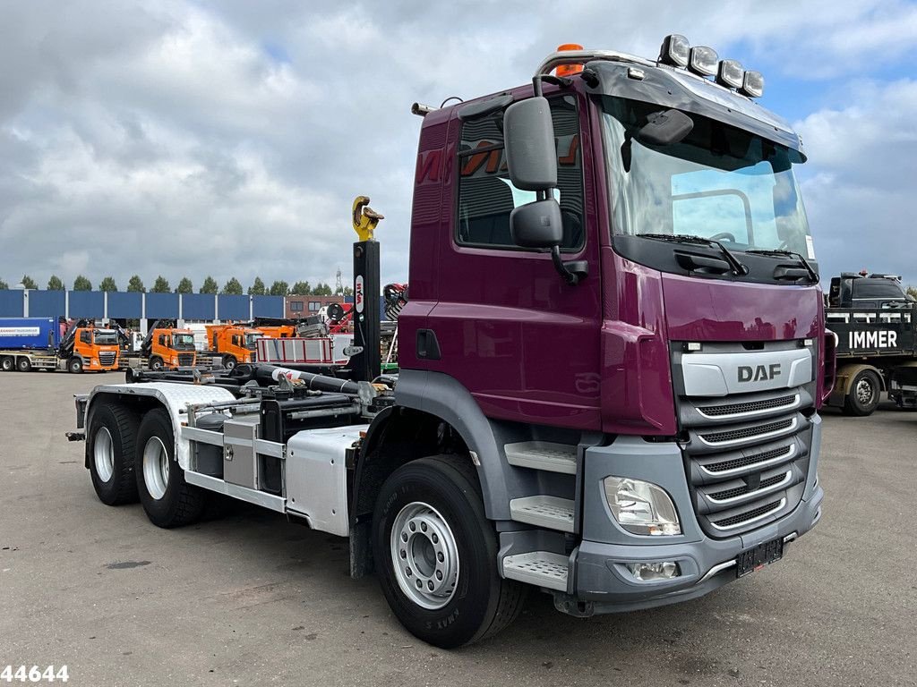 Abrollcontainer van het type DAF FAT CF 480 6x4 Euro 6 Hyvalift 20 Ton haakarmsysteem Just 88.552, Gebrauchtmaschine in ANDELST (Foto 3)