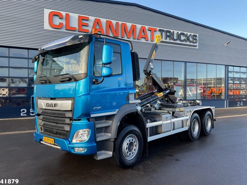 Abrollcontainer of the type DAF FAT CF 480 6x4 Just 62.476 km!, Gebrauchtmaschine in ANDELST (Picture 1)