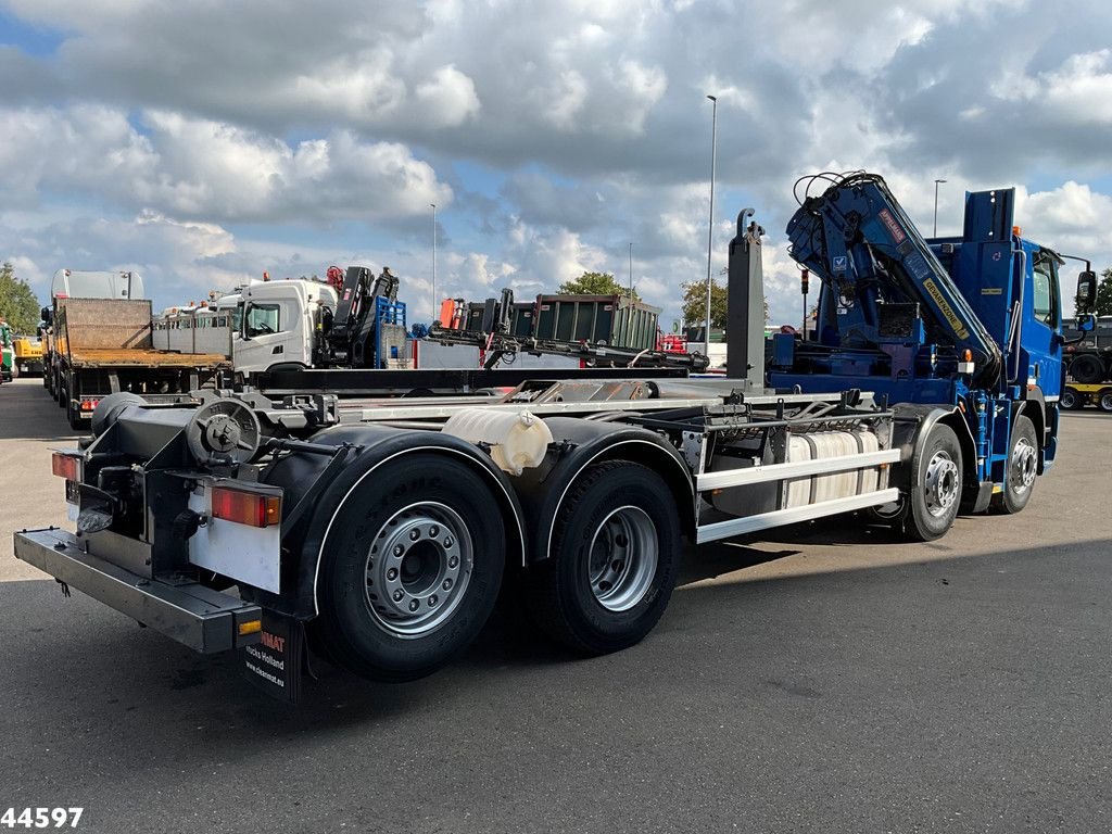 Abrollcontainer du type DAF FAX 85 CF 360 8x2 Euro 5 Hiab 16 Tonmeter laadkraan, Gebrauchtmaschine en ANDELST (Photo 5)