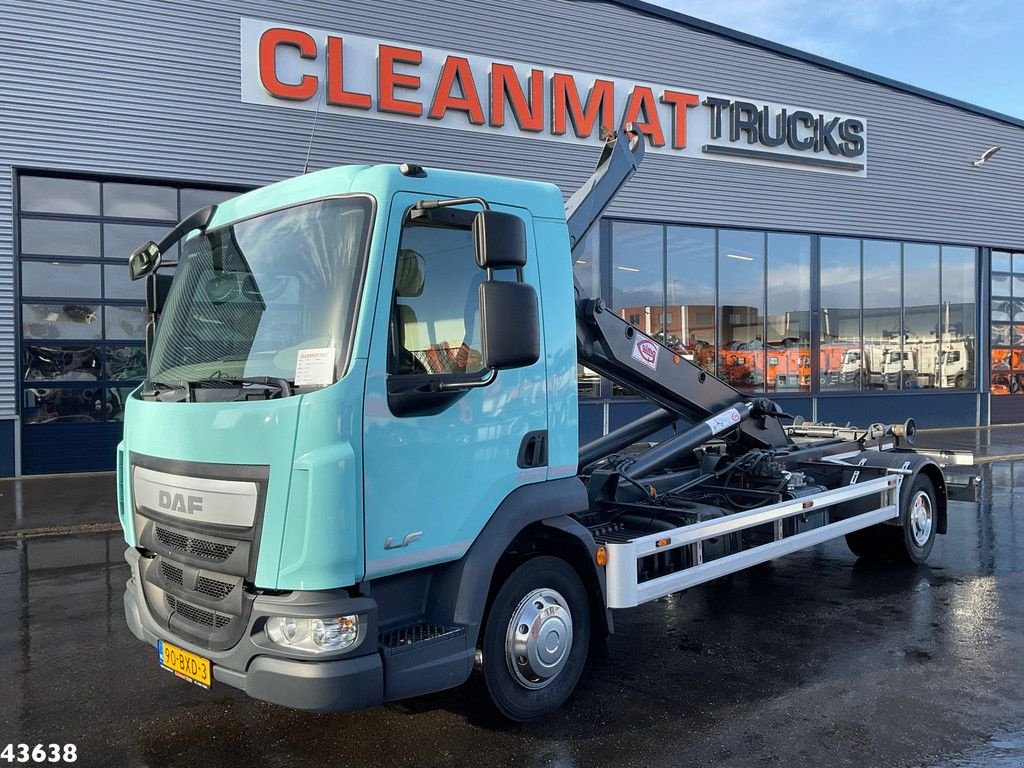 Abrollcontainer du type DAF LF 180 Euro 6 14 Ton haakarmsysteem, Gebrauchtmaschine en ANDELST (Photo 1)