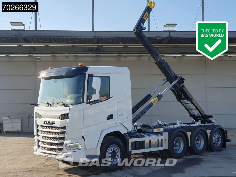 Abrollcontainer от тип DAF NXF530 8X4 NEW! HYVA T30-60-S Lift+Lenkachse Retarder ACC Euro 6, Neumaschine в Veghel (Снимка 1)