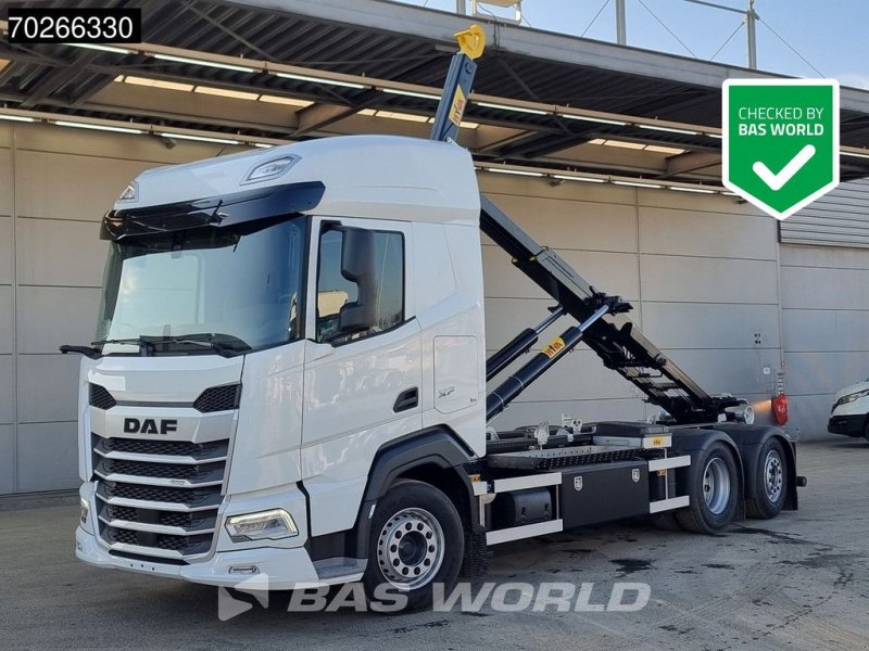 Abrollcontainer del tipo DAF XF 480 6X2 NEW! HYVA 22-60 S ACC Lift-Lenkachse EURO 6, Neumaschine In Veghel (Immagine 1)