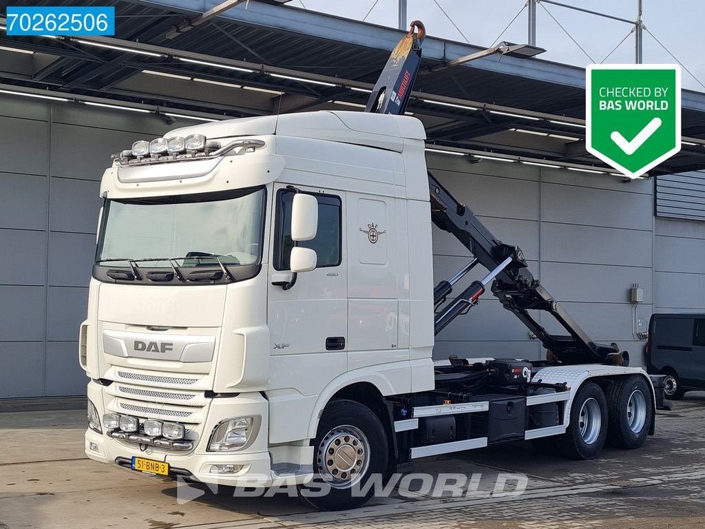 Abrollcontainer типа DAF XF 480 6X2 NL-Truck Retarder SC 21T HIAB Hook Euro 6, Gebrauchtmaschine в Veghel (Фотография 1)