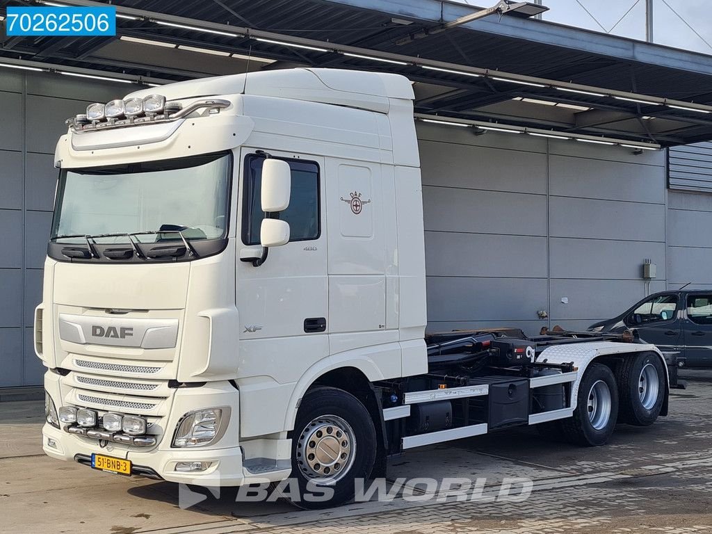 Abrollcontainer of the type DAF XF 480 6X2 NL-Truck Retarder SC 21T HIAB Hook Euro 6, Gebrauchtmaschine in Veghel (Picture 10)