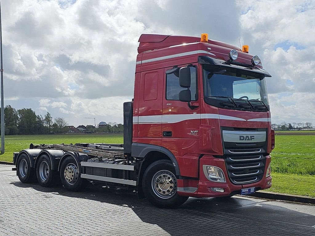 Abrollcontainer tip DAF XF 510 8x2 fak hooklift, Gebrauchtmaschine in Vuren (Poză 5)