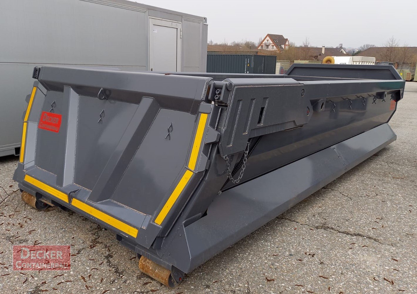 Abrollcontainer tipa Decker Container Abrollcontainer, Halfpipe, HARDOX, ca.14m³, hydr.Heckklappe, Neumaschine u Armstorf (Slika 5)