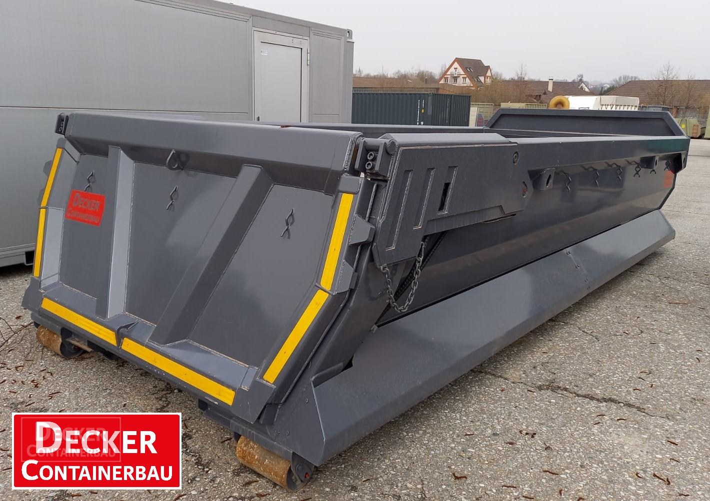 Abrollcontainer des Typs Decker Container Abrollcontainer, Halfpipe, HARDOX, ca.14m³, hydr.Heckklappe, Neumaschine in Armstorf (Bild 5)