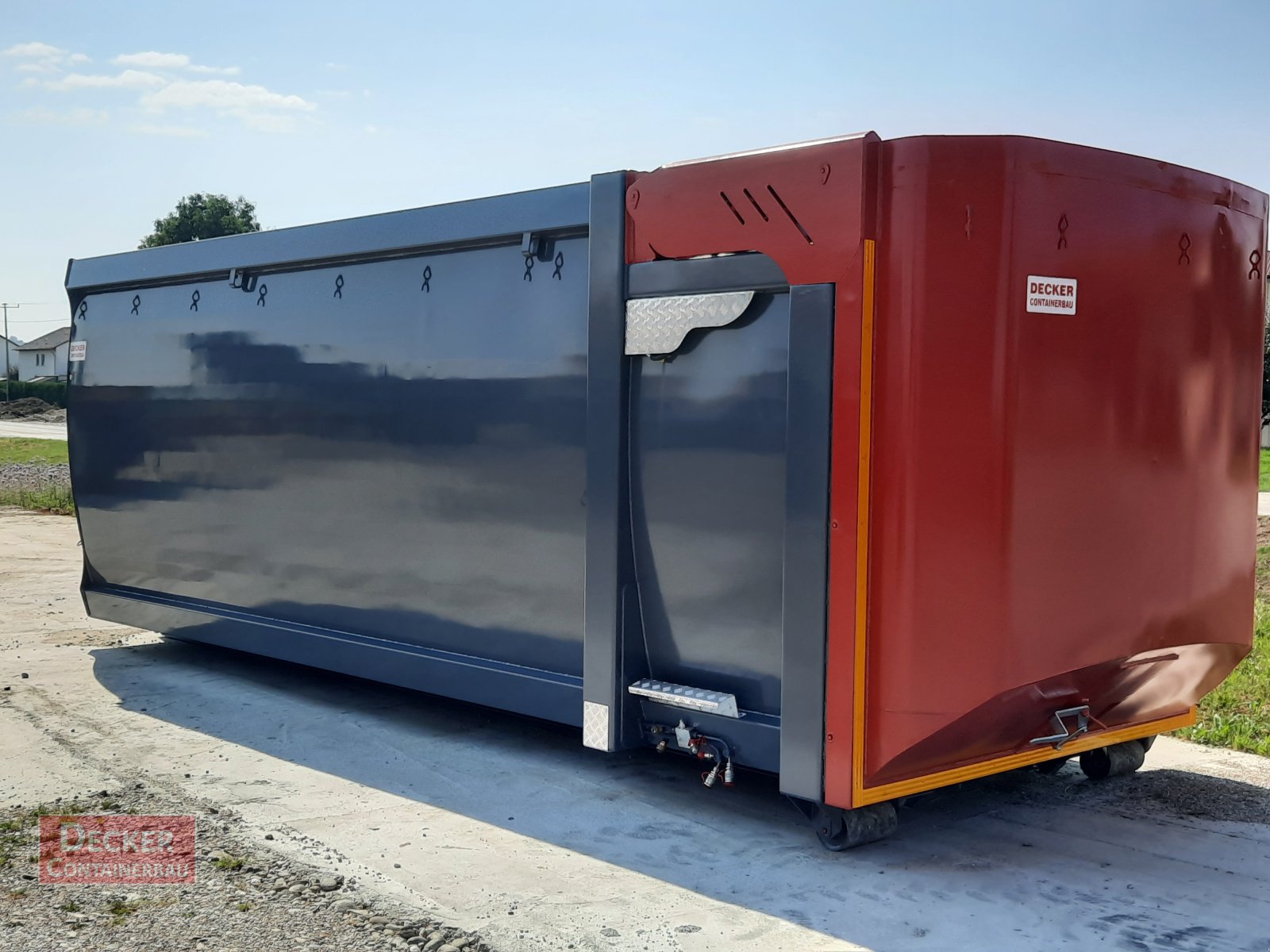 Abrollcontainer van het type Decker Container Abrollcontainer, Silagecontainer, ca.35m³, € 10.500,00 netto, Neumaschine in Armstorf (Foto 6)