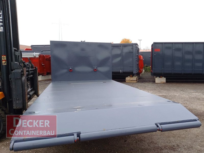 Abrollcontainer tipa Decker Container Plattform Länge 6000mm, sofort verfügbar, Neumaschine u Armstorf (Slika 1)