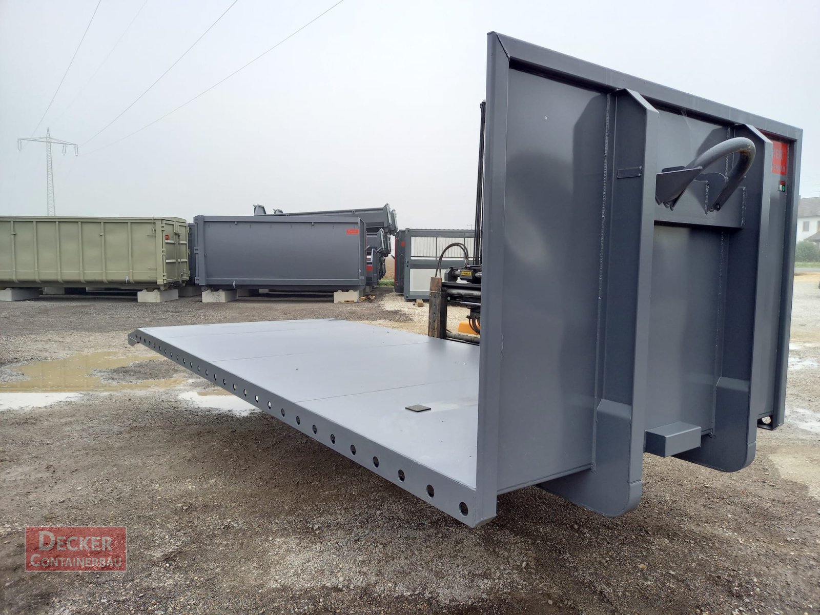 Abrollcontainer типа Decker Container Plattform Länge 6000mm, sofort verfügbar, Neumaschine в Armstorf (Фотография 2)