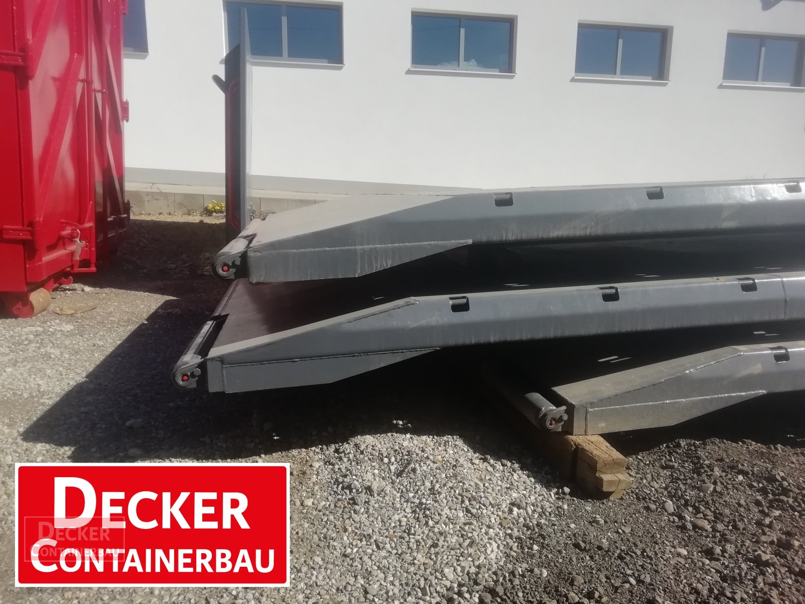 Abrollcontainer of the type Decker Container Plattformen in verschiedenen Längen, sofort verfügbar, Neumaschine in Armstorf (Picture 1)