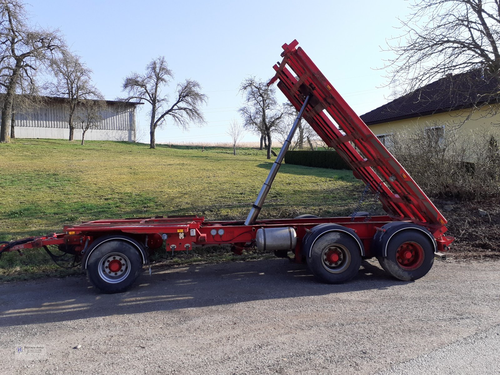 Abrollcontainer typu Eigenbau Abrollkippanhänger, Gebrauchtmaschine v Aistersheim (Obrázek 1)