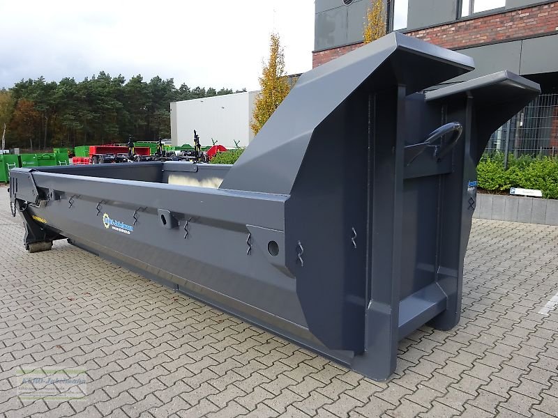 Abrollcontainer Türe ait EURO-Jabelmann Abroll Container STE 6500/1000 Halfpipe, 15,5 m³, NEU, Neumaschine içinde Itterbeck (resim 1)