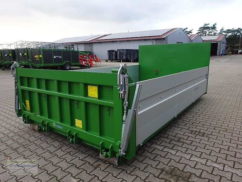 Abrollcontainer of the type EURO-Jabelmann Container, Plattform, STE 4500 mit ALU-Bordwände, überfahrb. Heckklappe, NEU, Neumaschine in Itterbeck (Picture 8)