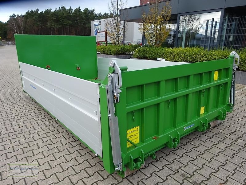 Abrollcontainer of the type EURO-Jabelmann Container, Plattform, STE 4500 mit ALU-Bordwände, überfahrb. Heckklappe, NEU, Neumaschine in Itterbeck (Picture 2)