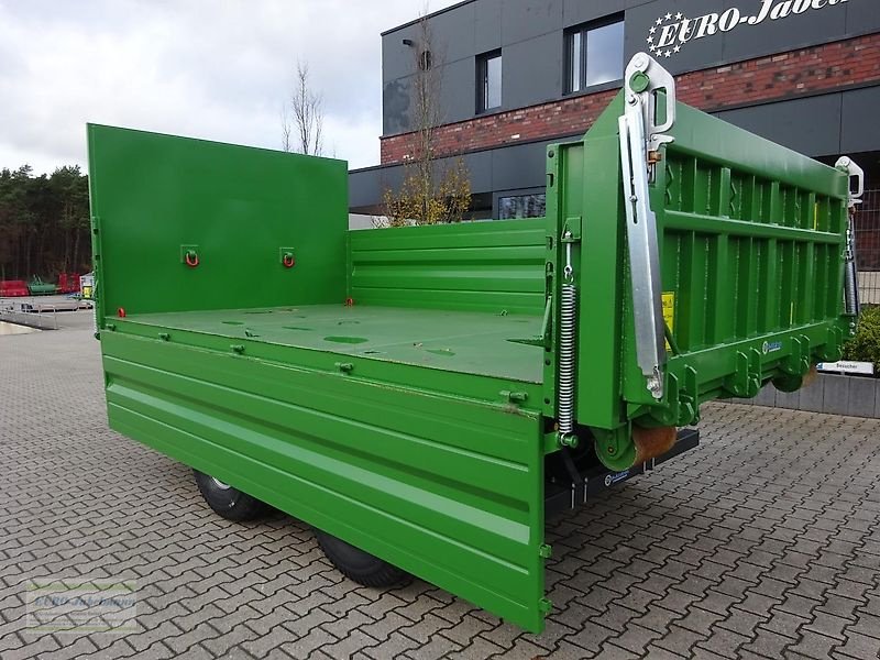 Abrollcontainer des Typs EURO-Jabelmann Container, Plattform, STE 4500 mit Stahlbordwände, überfahrb. Heckklappe, NEU, Neumaschine in Itterbeck (Bild 8)