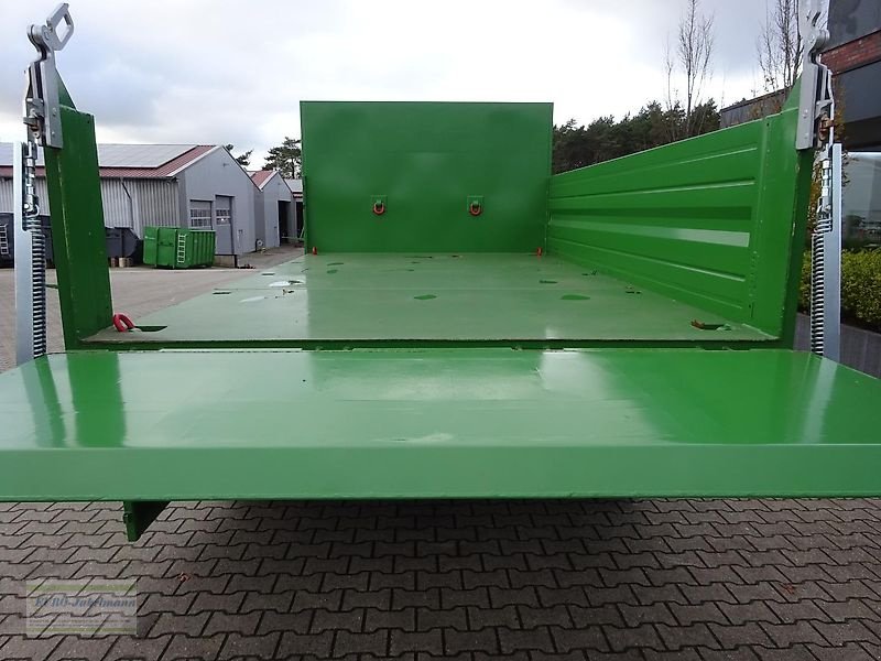 Abrollcontainer des Typs EURO-Jabelmann Container, Plattform, STE 4500 mit Stahlbordwände, überfahrb. Heckklappe, NEU, Neumaschine in Itterbeck (Bild 15)