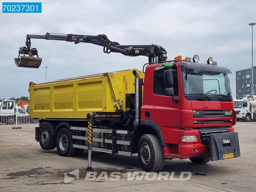 Abrollcontainer van het type Ginaf X3128 6X4 NL-Truck Palfinger Q150Z Kran HydroDrive Lift+Lenkachs, Gebrauchtmaschine in Veghel (Foto 3)