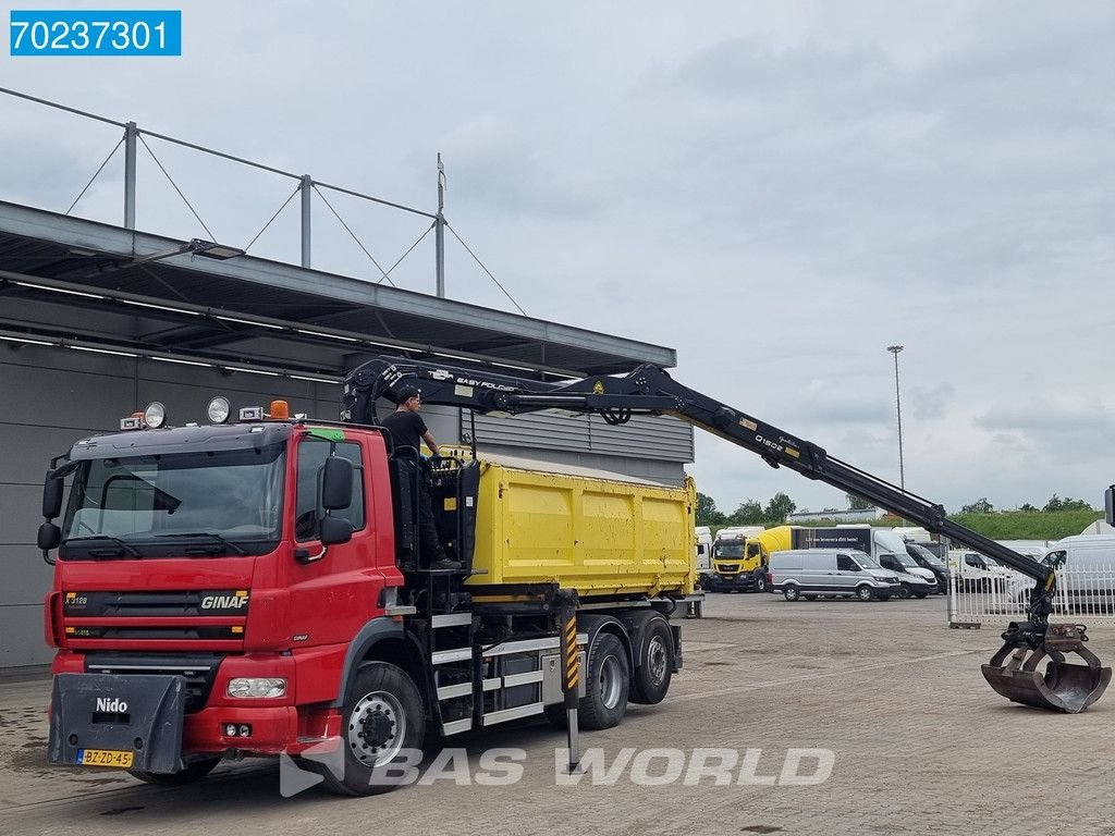 Abrollcontainer van het type Ginaf X3128 6X4 NL-Truck Palfinger Q150Z Kran HydroDrive Lift+Lenkachs, Gebrauchtmaschine in Veghel (Foto 5)