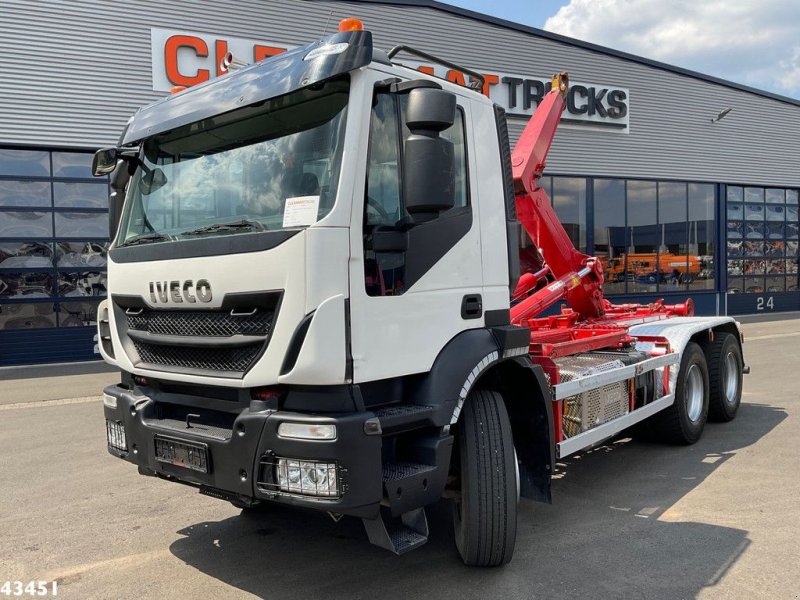 Abrollcontainer от тип Iveco AD260T 6x4 Euro 6 AJK 20 haakarmsysteem, Gebrauchtmaschine в ANDELST (Снимка 1)