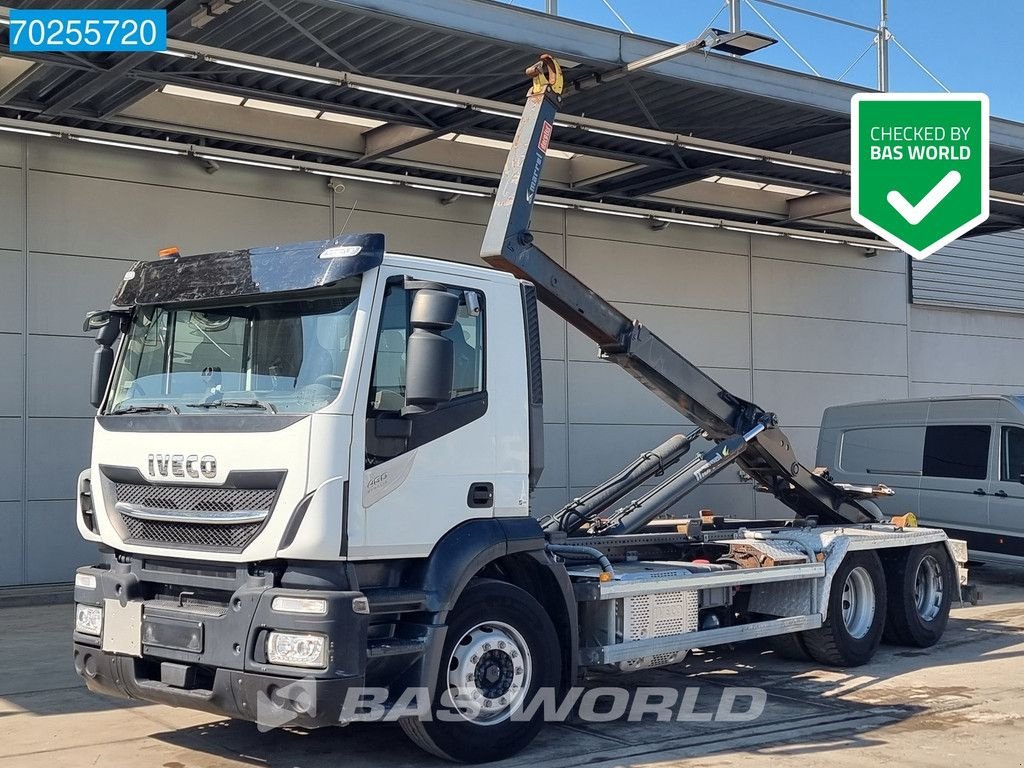 Abrollcontainer του τύπου Iveco Stralis 460 6X2 20 Tonnes Liftachse ACC, Gebrauchtmaschine σε Veghel (Φωτογραφία 1)