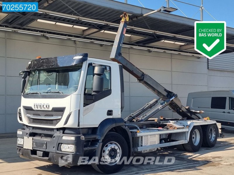 Abrollcontainer del tipo Iveco Stralis 460 6X2 20 Tonnes Liftachse ACC, Gebrauchtmaschine en Veghel (Imagen 1)