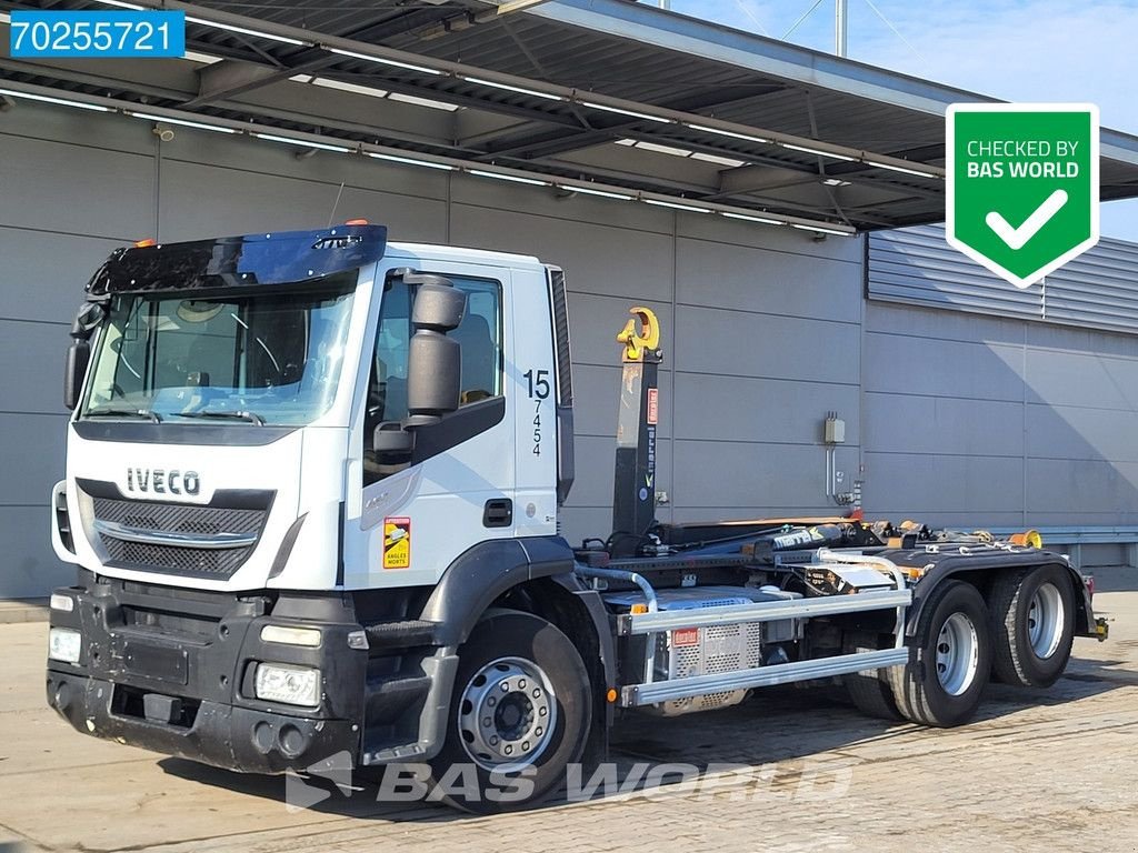 Abrollcontainer типа Iveco Stralis 460 6X2 20Tons hooklift ACC ActiveDay Euro 6, Gebrauchtmaschine в Veghel (Фотография 1)