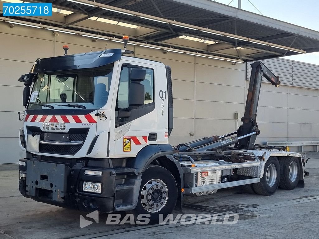 Abrollcontainer typu Iveco Stralis 460 6X2 ActiveDay 20t hooklift ACC Euro 6, Gebrauchtmaschine w Veghel (Zdjęcie 5)