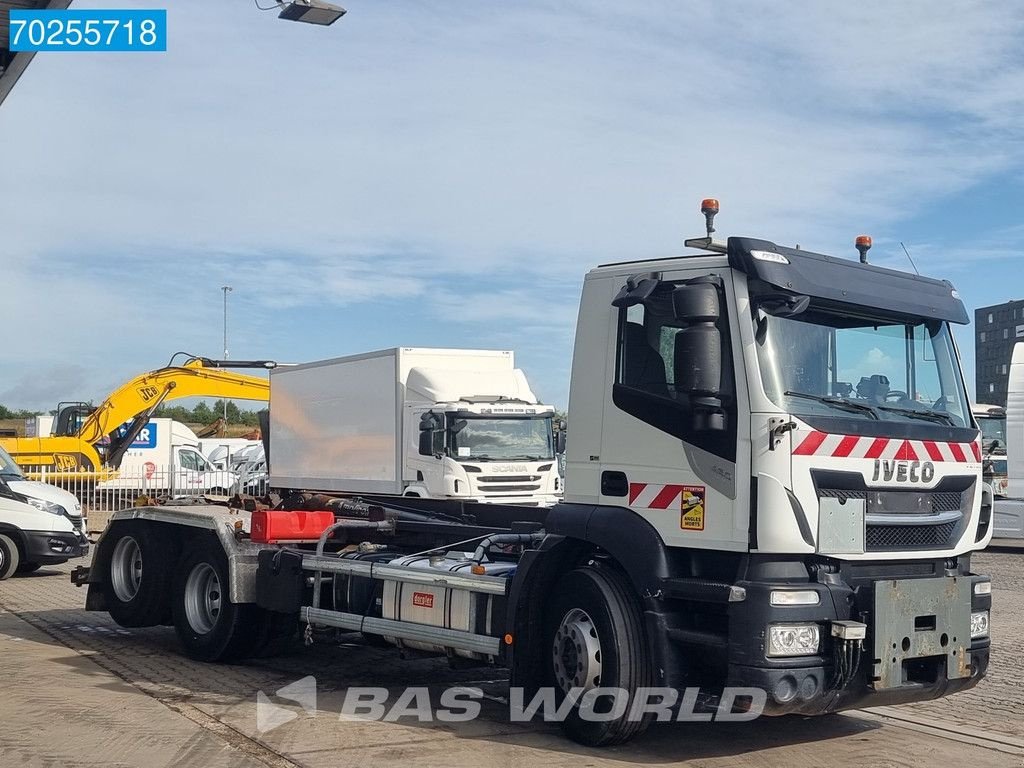 Abrollcontainer типа Iveco Stralis 460 6X2 ActiveDay 20t hooklift ACC Euro 6, Gebrauchtmaschine в Veghel (Фотография 9)