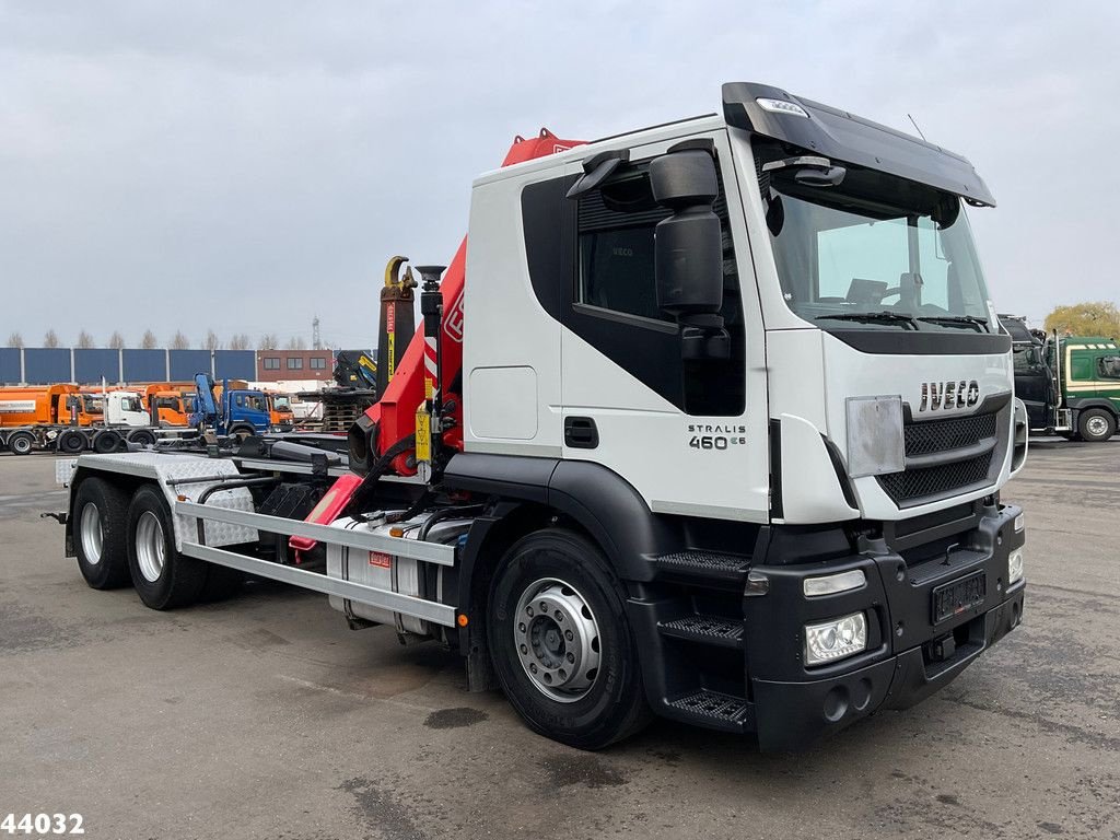 Abrollcontainer typu Iveco Stralis AT260S46Y Fassi 13 Tonmeter laadkraan, Gebrauchtmaschine v ANDELST (Obrázek 3)