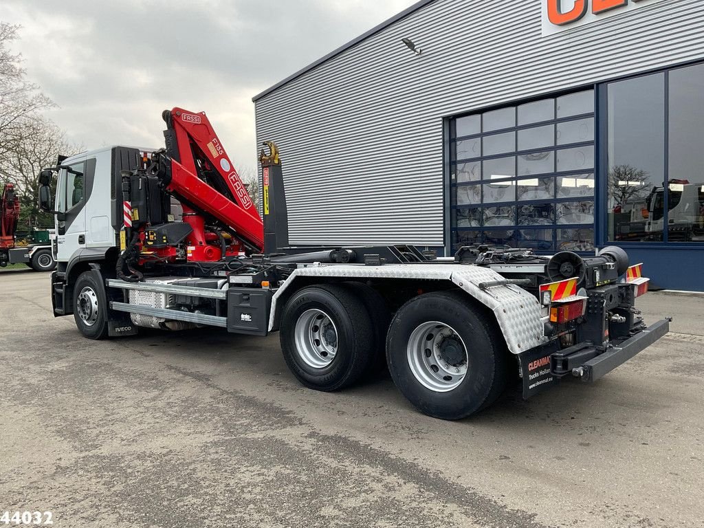 Abrollcontainer van het type Iveco Stralis AT260S46Y Fassi 13 Tonmeter laadkraan, Gebrauchtmaschine in ANDELST (Foto 5)