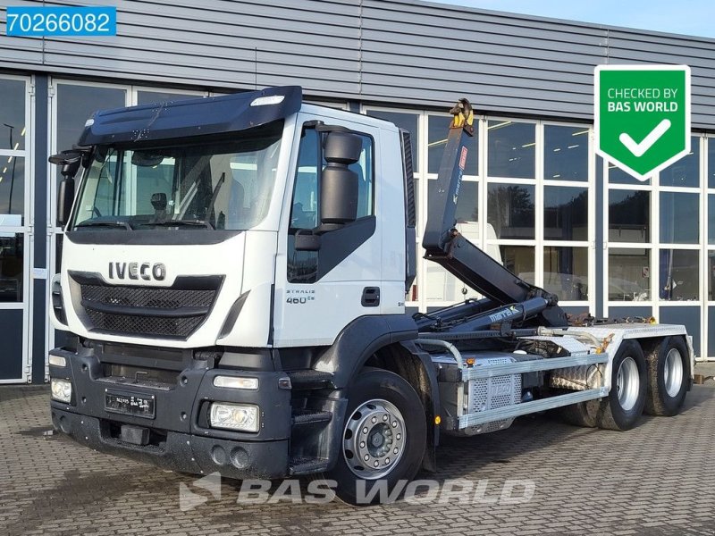 Abrollcontainer of the type Iveco Stralis XP 440S46 6X2 20T Marrel Hooklift ActiveDay ACC Liftachs, Gebrauchtmaschine in Veghel