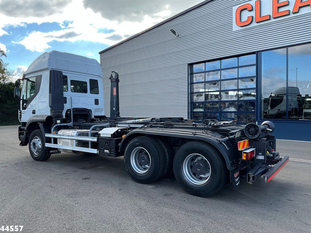 Abrollcontainer del tipo Iveco Trakker AT260T45 6x4 Marrel 20 Tons haakarmsysteem, Gebrauchtmaschine In ANDELST (Immagine 4)