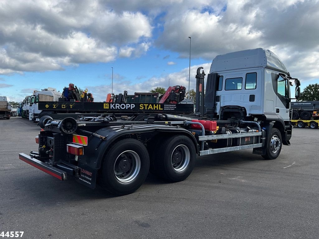 Abrollcontainer Türe ait Iveco Trakker AT260T45 6x4 Marrel 20 Tons haakarmsysteem, Gebrauchtmaschine içinde ANDELST (resim 5)