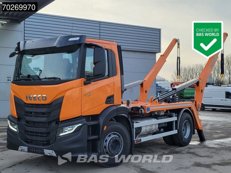 Abrollcontainer типа Iveco X-Way 360 4X2 NEW! HIAB 12tons skiploader Automatic Euro 6, Neumaschine в Veghel (Фотография 1)