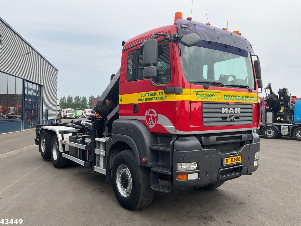 Abrollcontainer tip MAN TGA 28.360 6x4 Atlas 16 Tonmeter laadkraan, Gebrauchtmaschine in ANDELST (Poză 3)