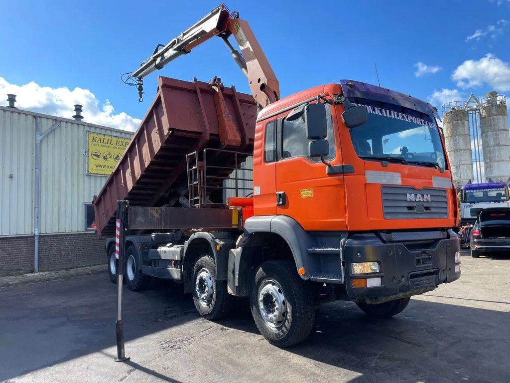 Abrollcontainer Türe ait MAN TGA 35.360 Kipper Container Palfinger PK15500 Crane 8x4 Full Ste, Gebrauchtmaschine içinde 'S-Hertogenbosch (resim 2)