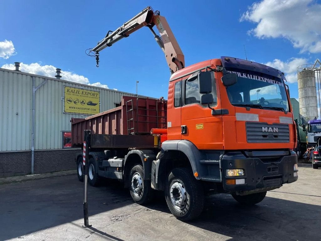 Abrollcontainer van het type MAN TGA 35.360 Kipper Container Palfinger PK15500 Crane 8x4 Full Ste, Gebrauchtmaschine in 'S-Hertogenbosch (Foto 4)