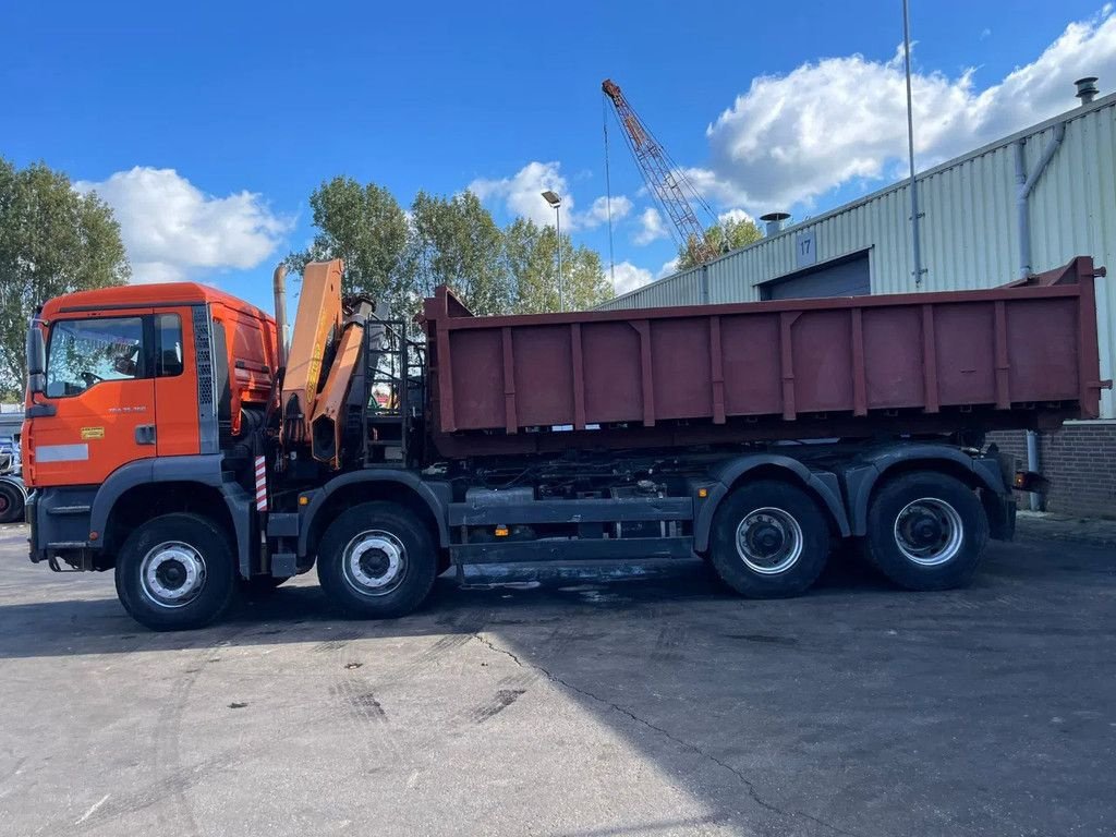 Abrollcontainer a típus MAN TGA 35.360 Kipper Container Palfinger PK15500 Crane 8x4 Full Ste, Gebrauchtmaschine ekkor: 'S-Hertogenbosch (Kép 10)