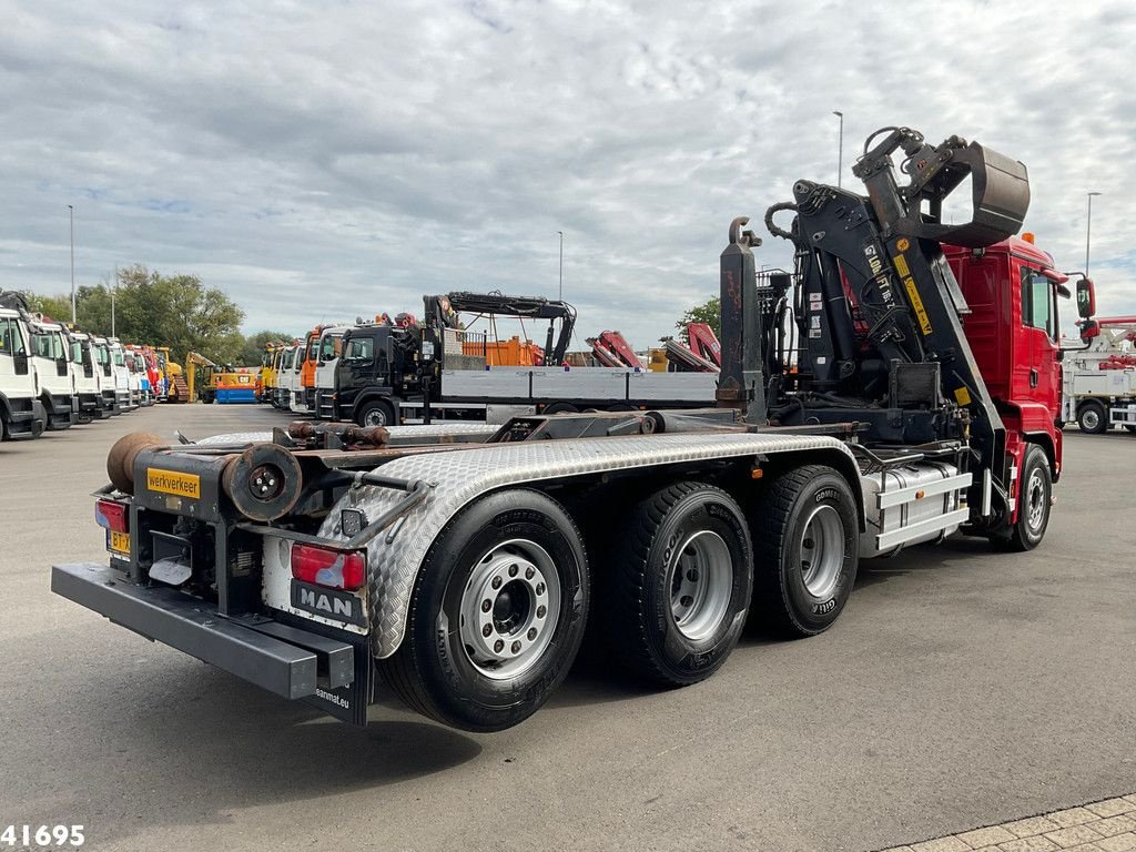 Abrollcontainer a típus MAN TGA 35.400 8x4 Loglift 16 Tonmeter Z-kraan, Gebrauchtmaschine ekkor: ANDELST (Kép 5)