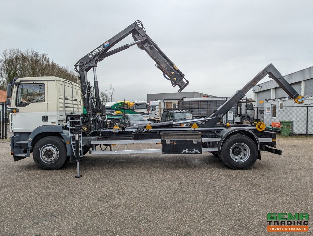 Abrollcontainer от тип MAN TGM 18.240 4x2 Daycab Euro3 -Handgeschakeld - Haakarm 12T - Hiab, Gebrauchtmaschine в Oud Gastel (Снимка 11)