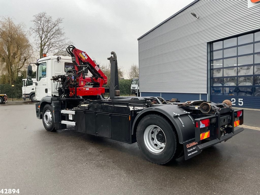 Abrollcontainer of the type MAN TGM 18.280 HMF 4 Tonmeter laadkraan, Gebrauchtmaschine in ANDELST (Picture 4)