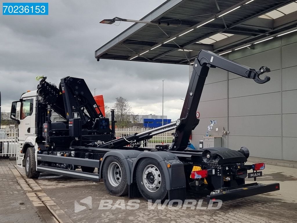 Abrollcontainer a típus MAN TGS 26.470 6X2 HIAB X HIDUO 228-6 Crane Kran + Hook 6x2*4 Euro 6, Neumaschine ekkor: Veghel (Kép 11)